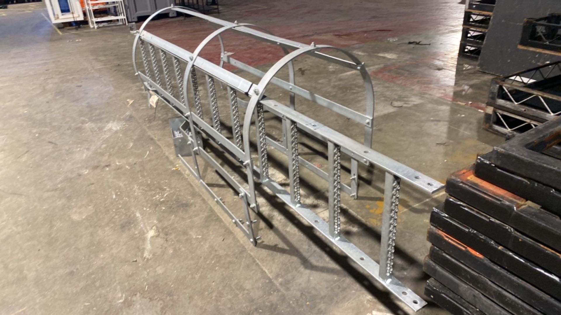 Galvanised Mild Steel Ladder - Image 4 of 4