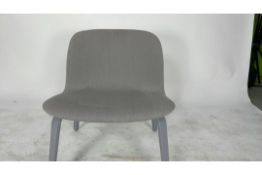 Grey urban wide chair x3