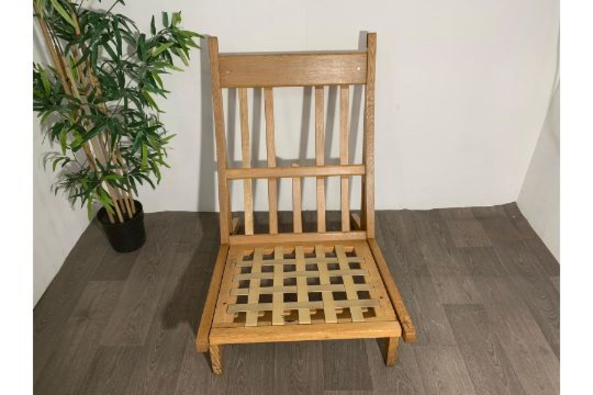 Wooden Lounge Chair - Image 3 of 5
