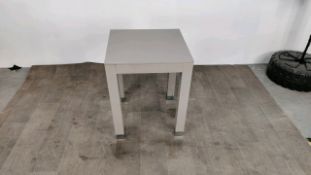 Side Table - Grey Gloss Finished