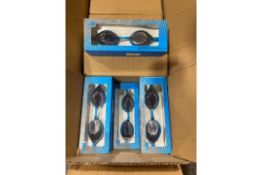 Blue Sport Swim Goggles X1