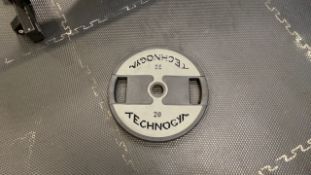 Set Of Two 20Kg Technogym Weight Plates