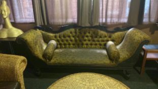 Large Two Seater Victorian Seater
