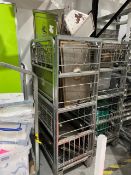 Various Lids and Catering Trolley
