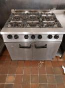 6 Ring Gas Cooker