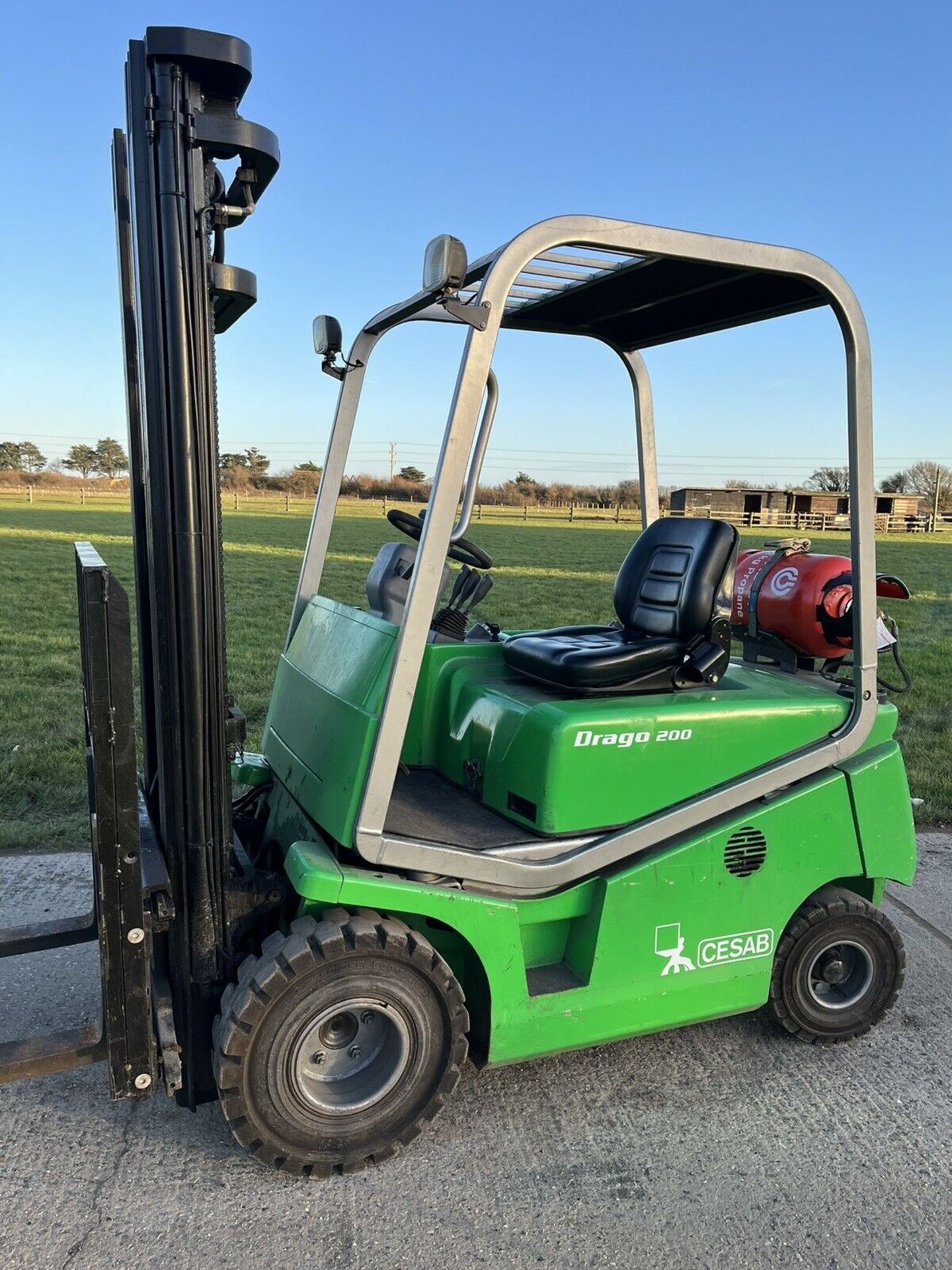 Cesab 2 Tonne Gas Forklift Container Spec