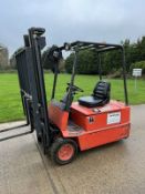 Linde E16 Electric forklift truck Container Spec