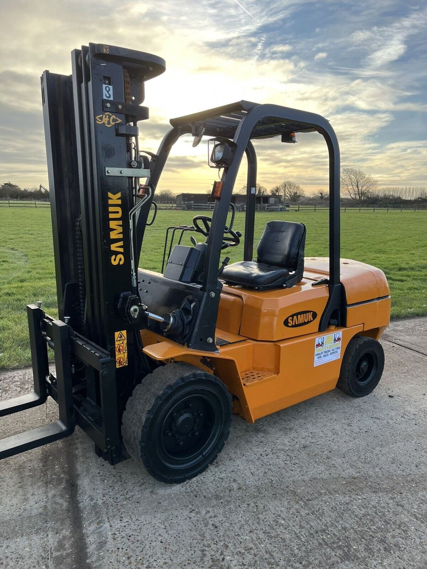 Samuk 3.5 Tonne Diesel Forklift Container Spec