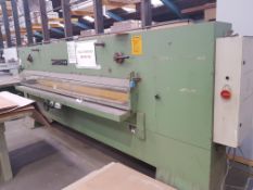 Veneer Guillotine Josting EFS3200L Doorline