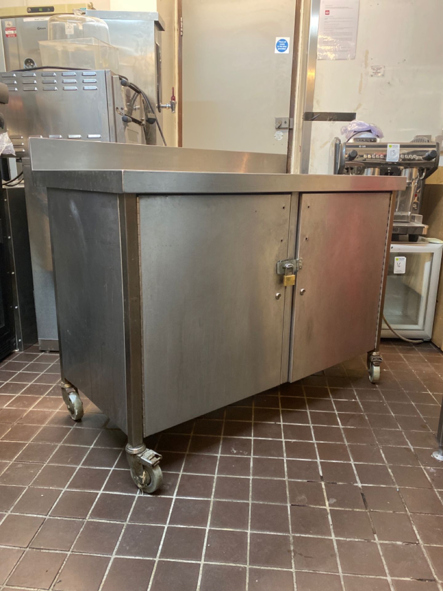 Mobile Stainless Steel Preperation Unit