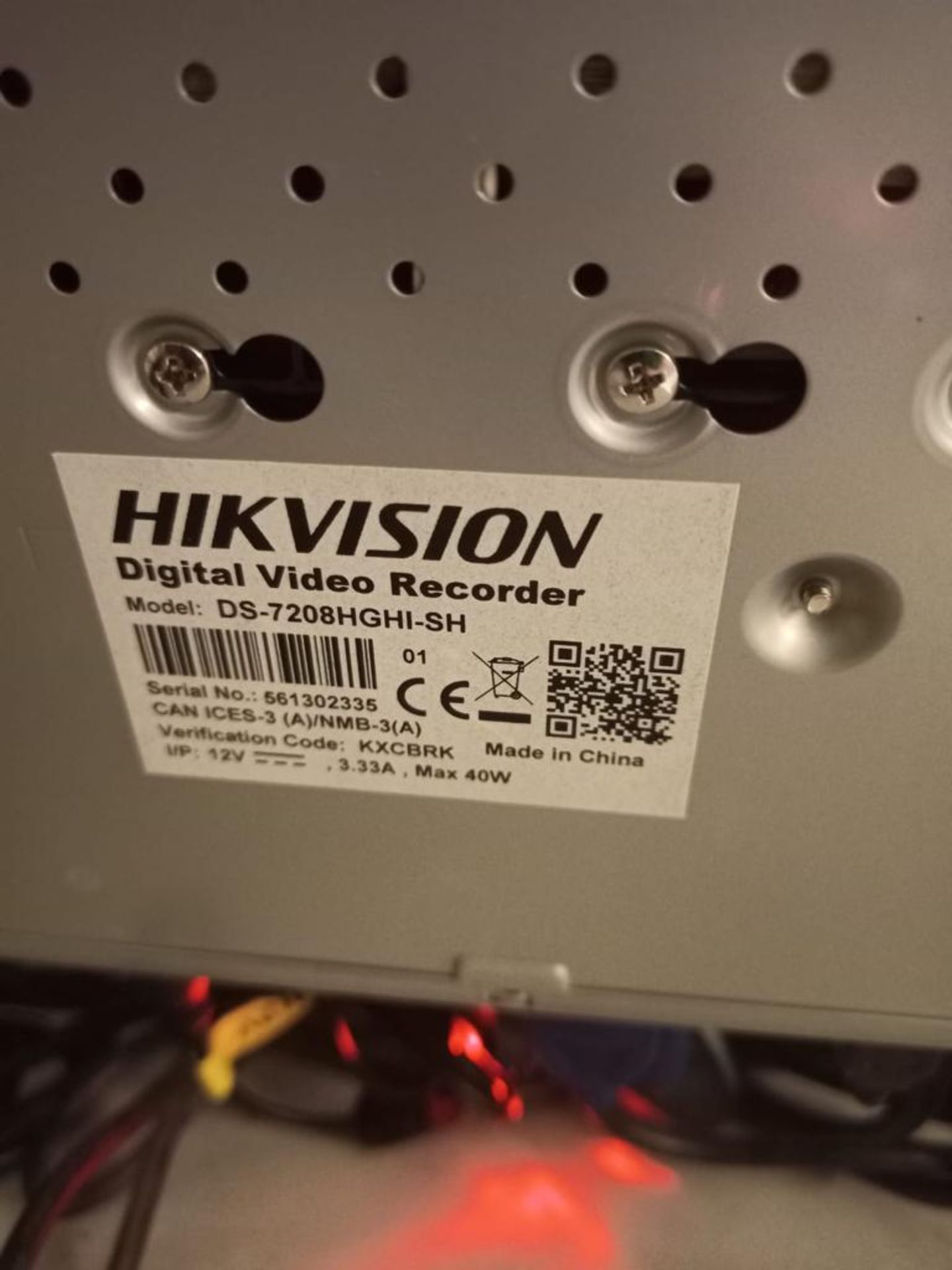 Hikvision Digital Video Recorder - Image 6 of 6