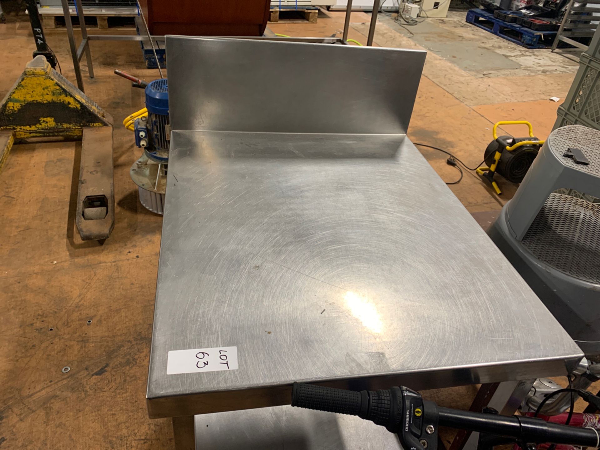 Stainless Steel Single Shelf Table - Image 2 of 3