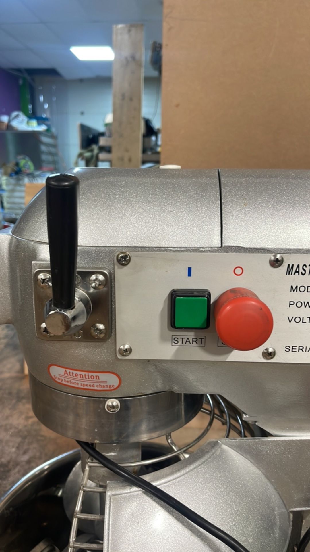 MASTERMIX FOOD MIXER 20ltr with attachments - Image 3 of 9