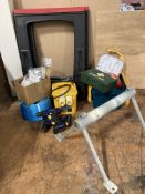 Assorted Tool Parts and First Aid Boxes