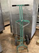 Gas Bottle Trolley With Valve Spanner