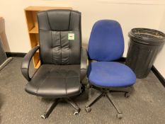 Set of 3 Mobile Office Chairs