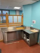 Stainless Steel Work Top and Storage Unit