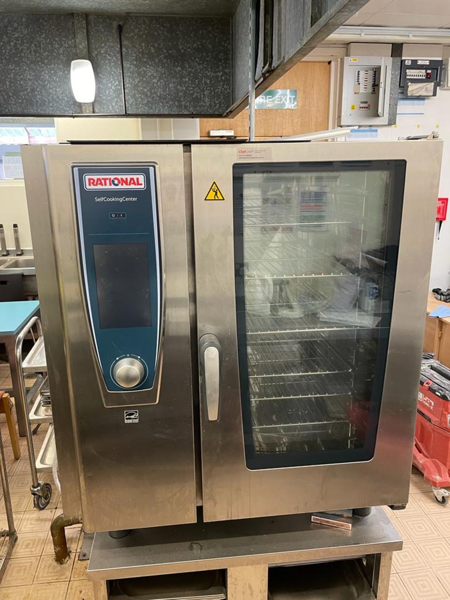 Rational Self Cook Centre Gas 10 Grid Combi Oven