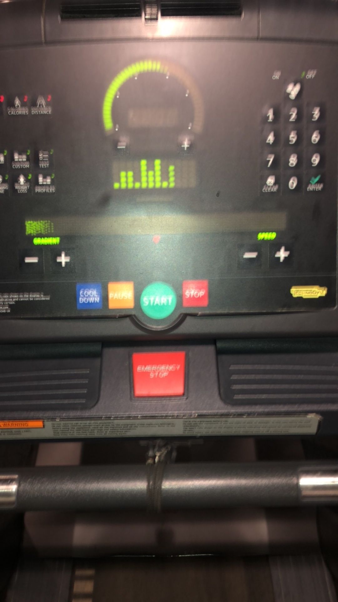 Technogym Excite Run 1000 LED Cosmo Treadmill - Image 3 of 4