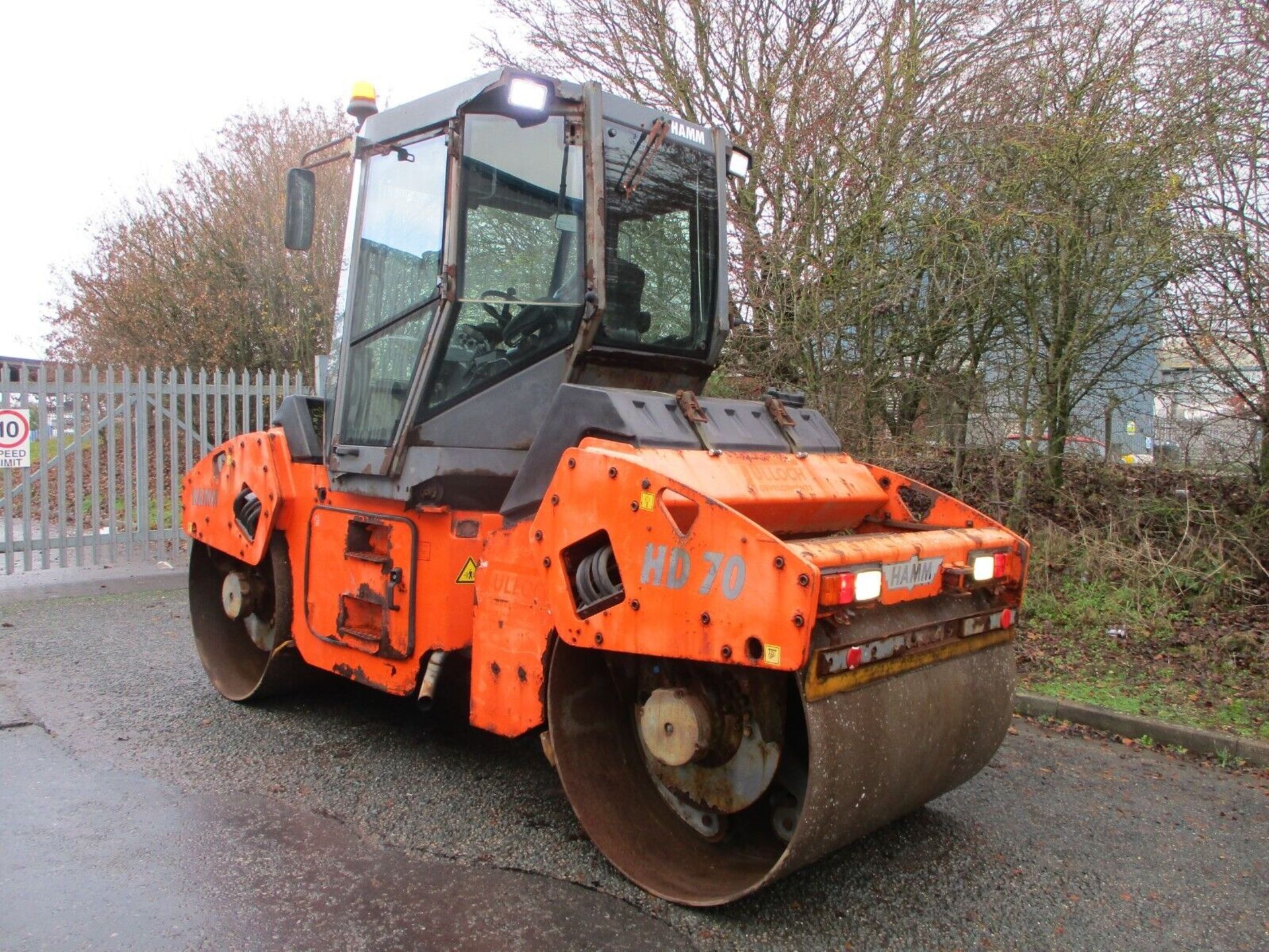 2008 Hamm HD70 vibrating roller Bomag benford Terex - Image 7 of 12