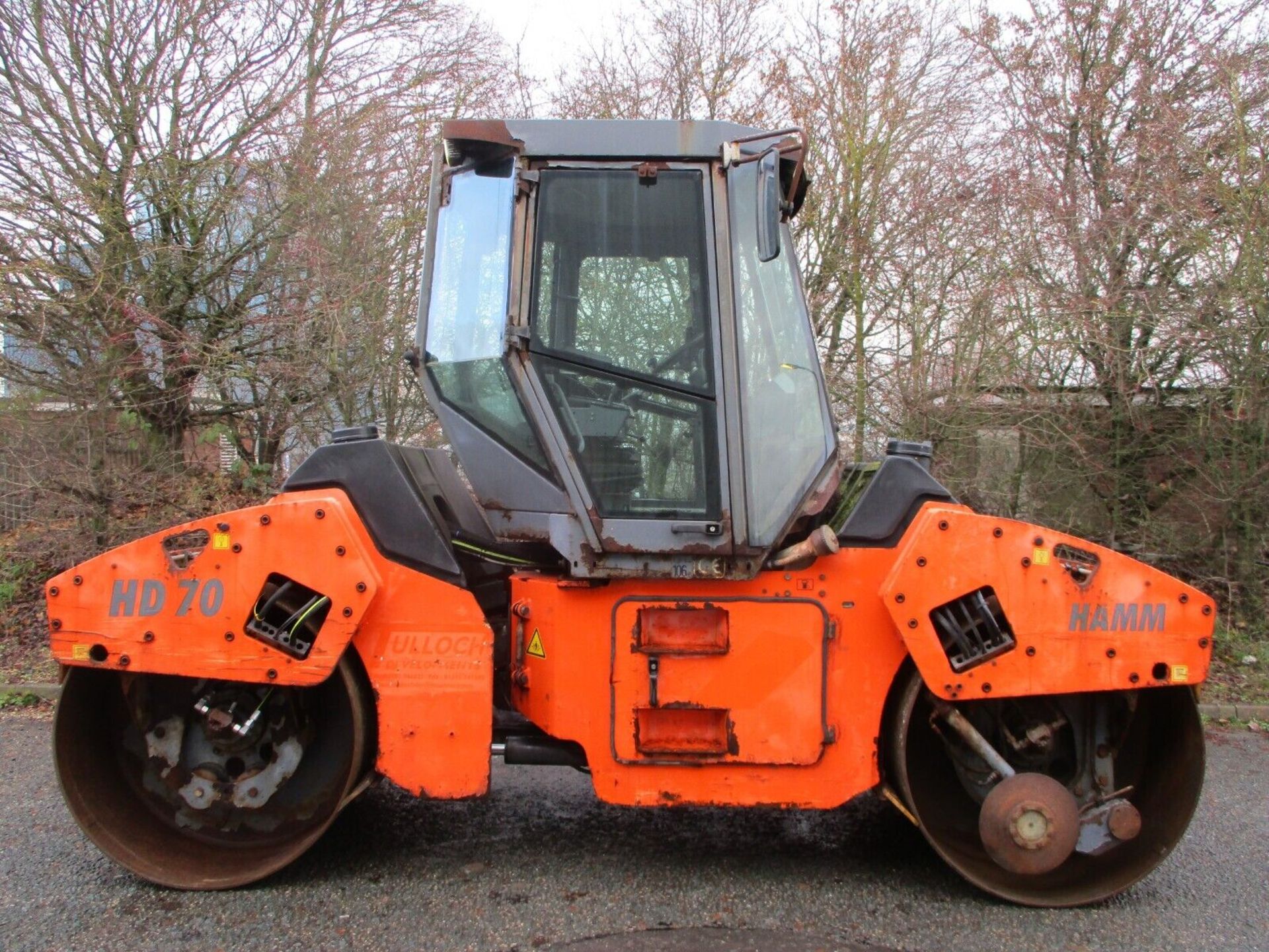 2008 Hamm HD70 vibrating roller Bomag benford Terex