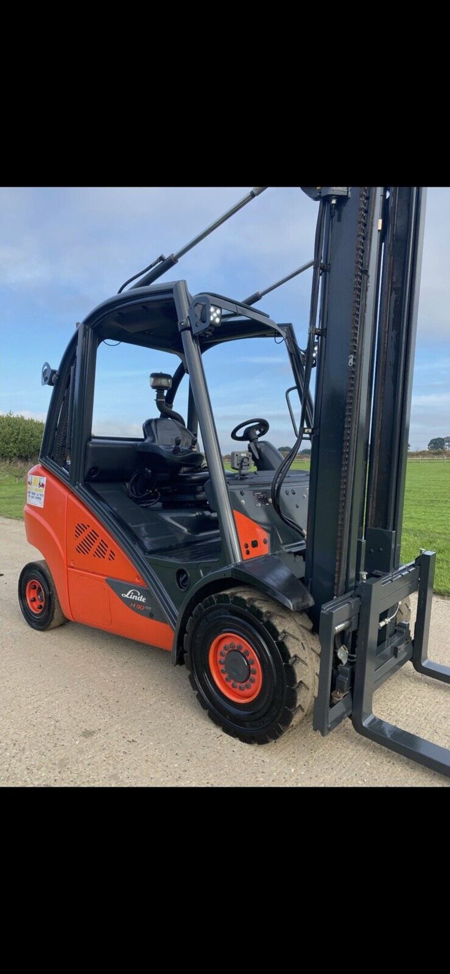 Linde forklifttruck h30d evo