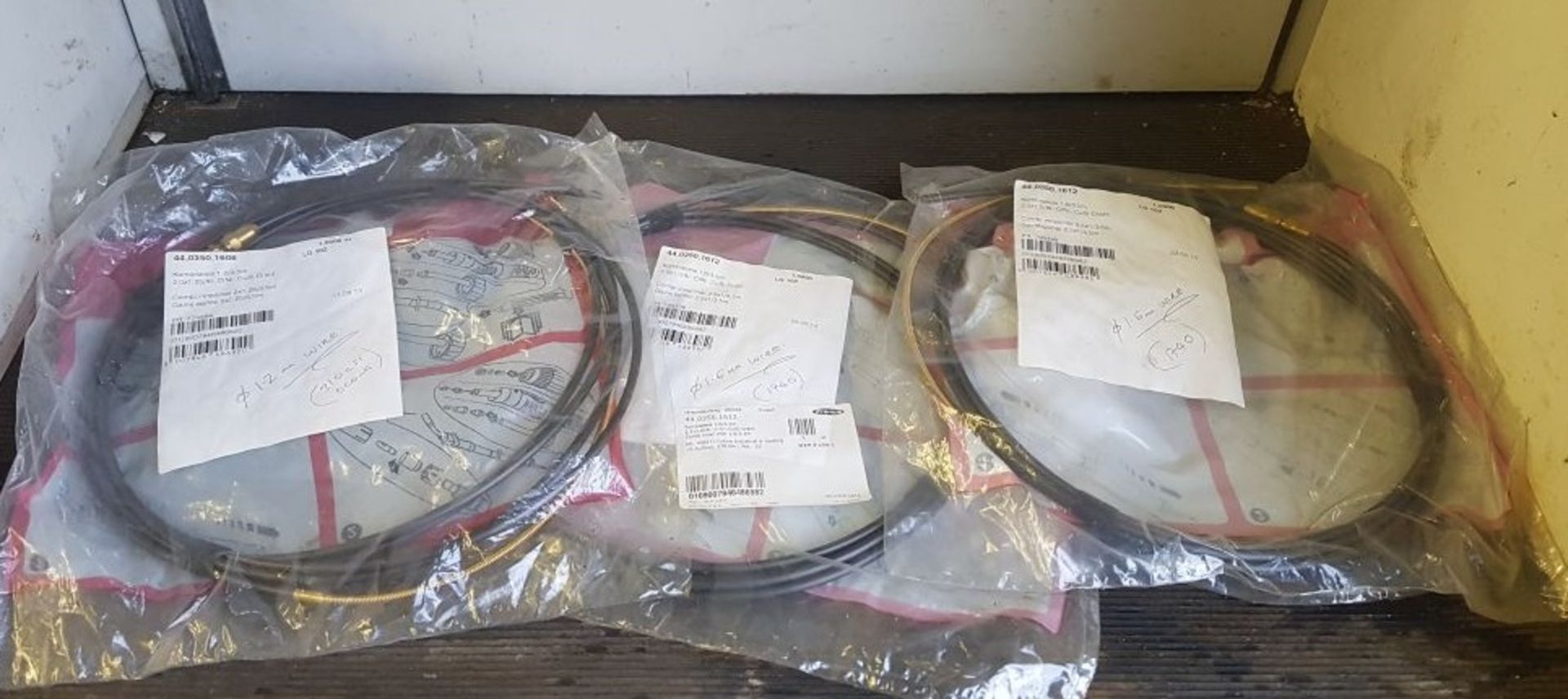 MIG Welding Wire x3 & Gas Liners