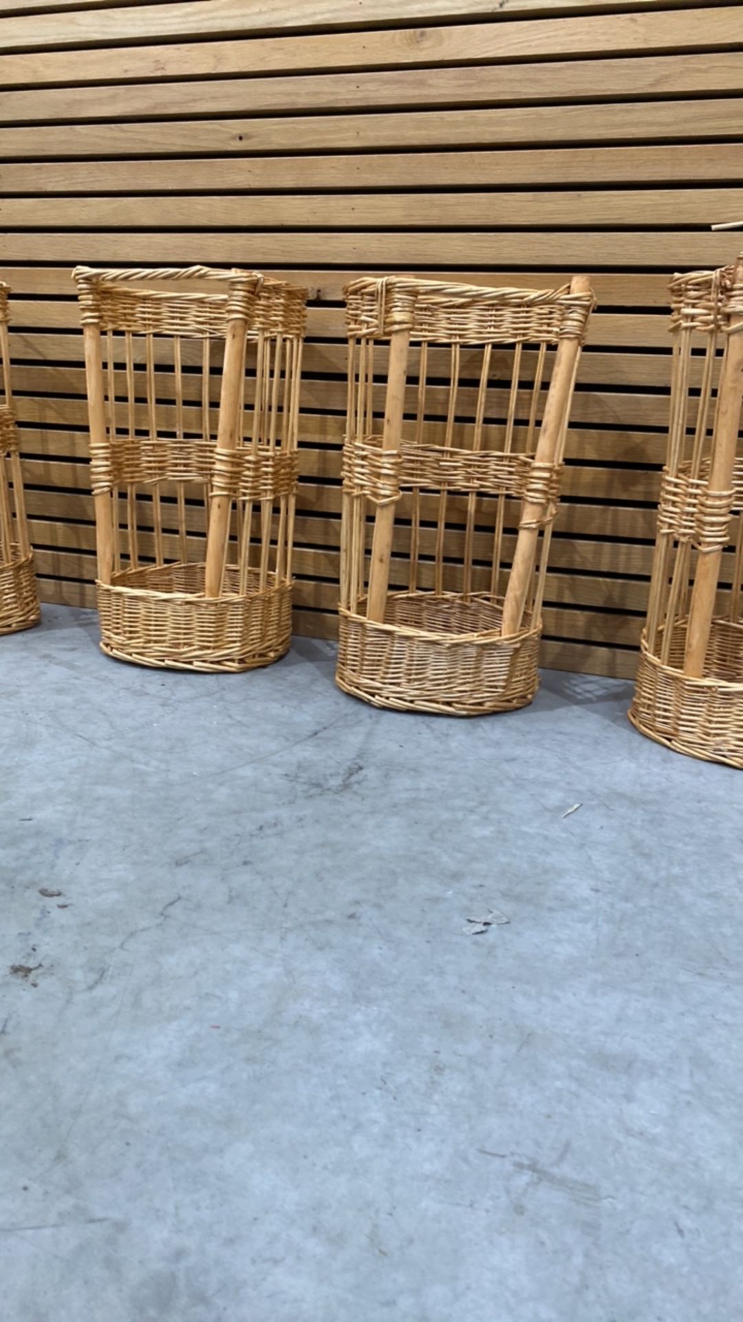 French Baguette Wicker Basket X4 - Image 3 of 3