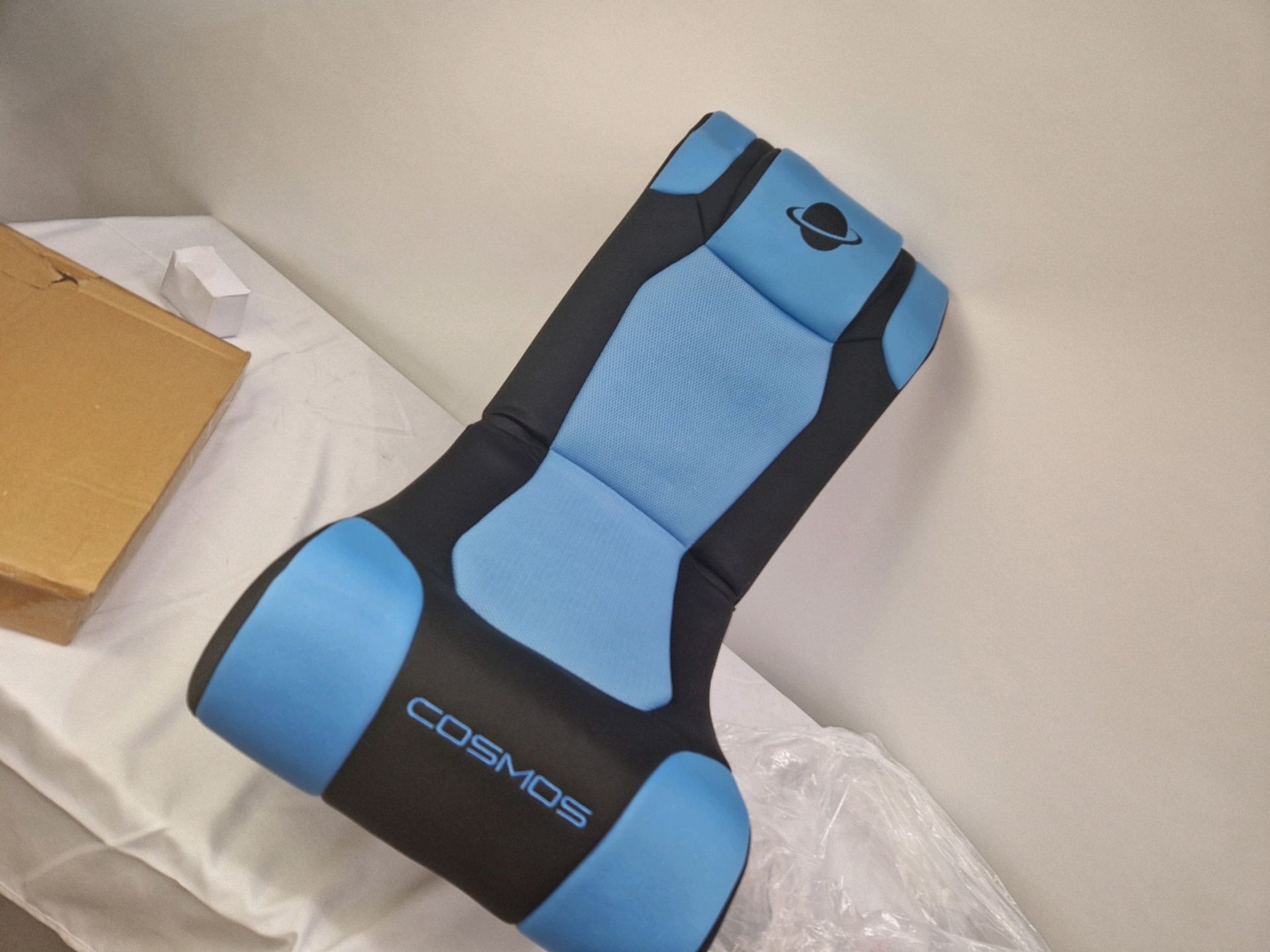 COSMOS2.1TITANPEDESTAL GAMING CHAIR BLUE - Image 2 of 5