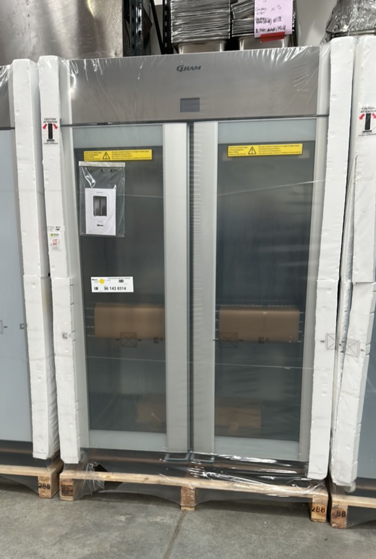 ECO PLUS KG 140 CCG C1 8N 4CS Double Door Commercial Fridge