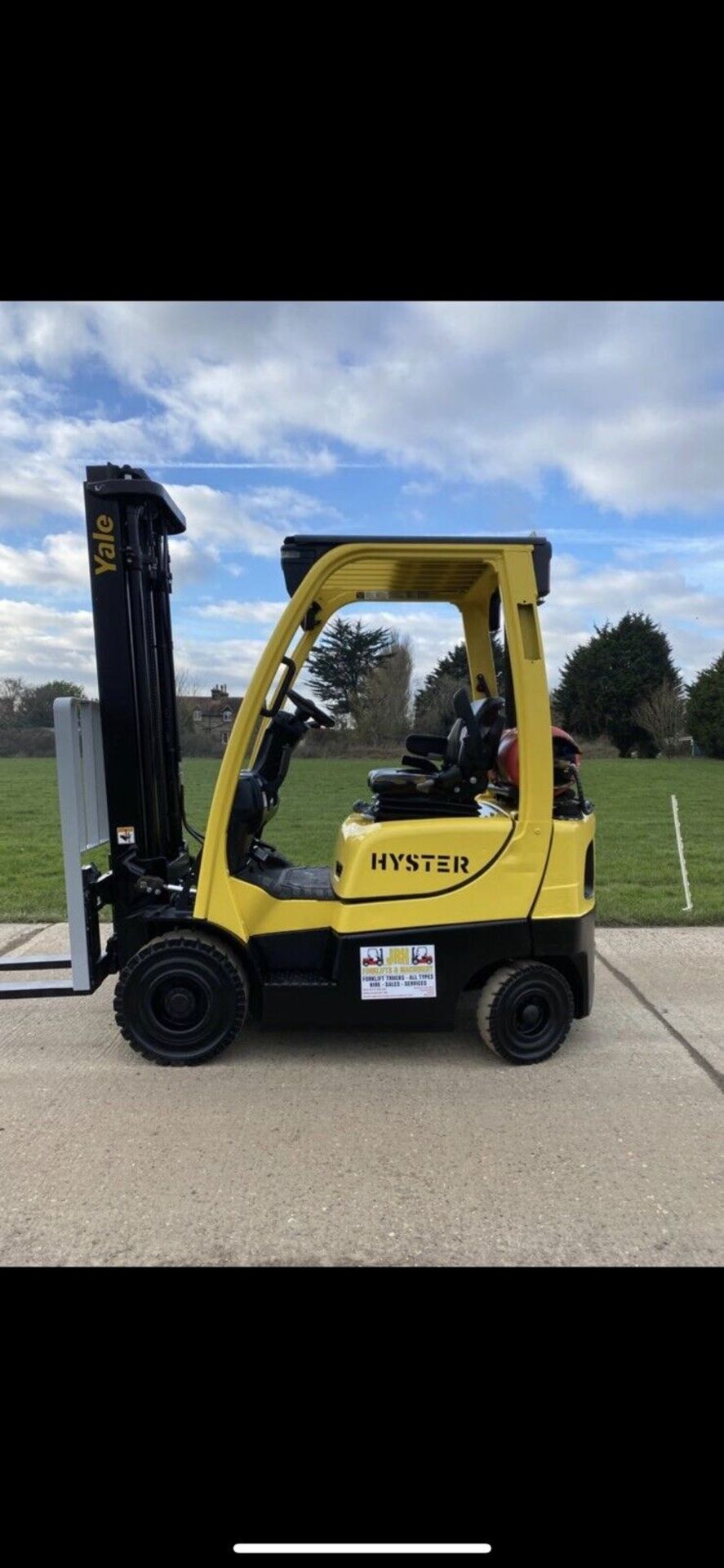 Hyster 1.8 Tonne Gas Forklift 2016