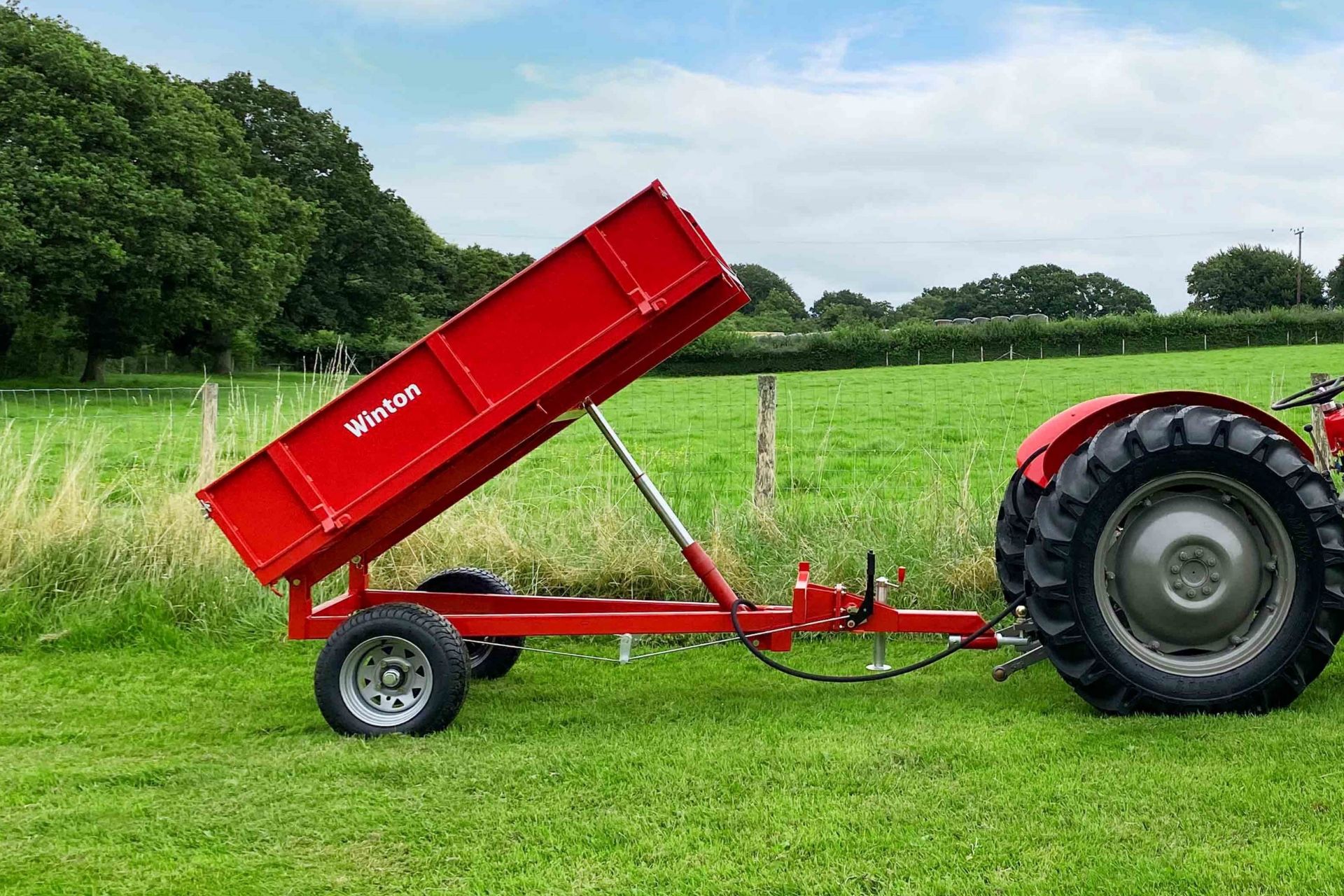 Winton 1.5tn Agricultural Tipping Trailer WTL15 - Image 4 of 4