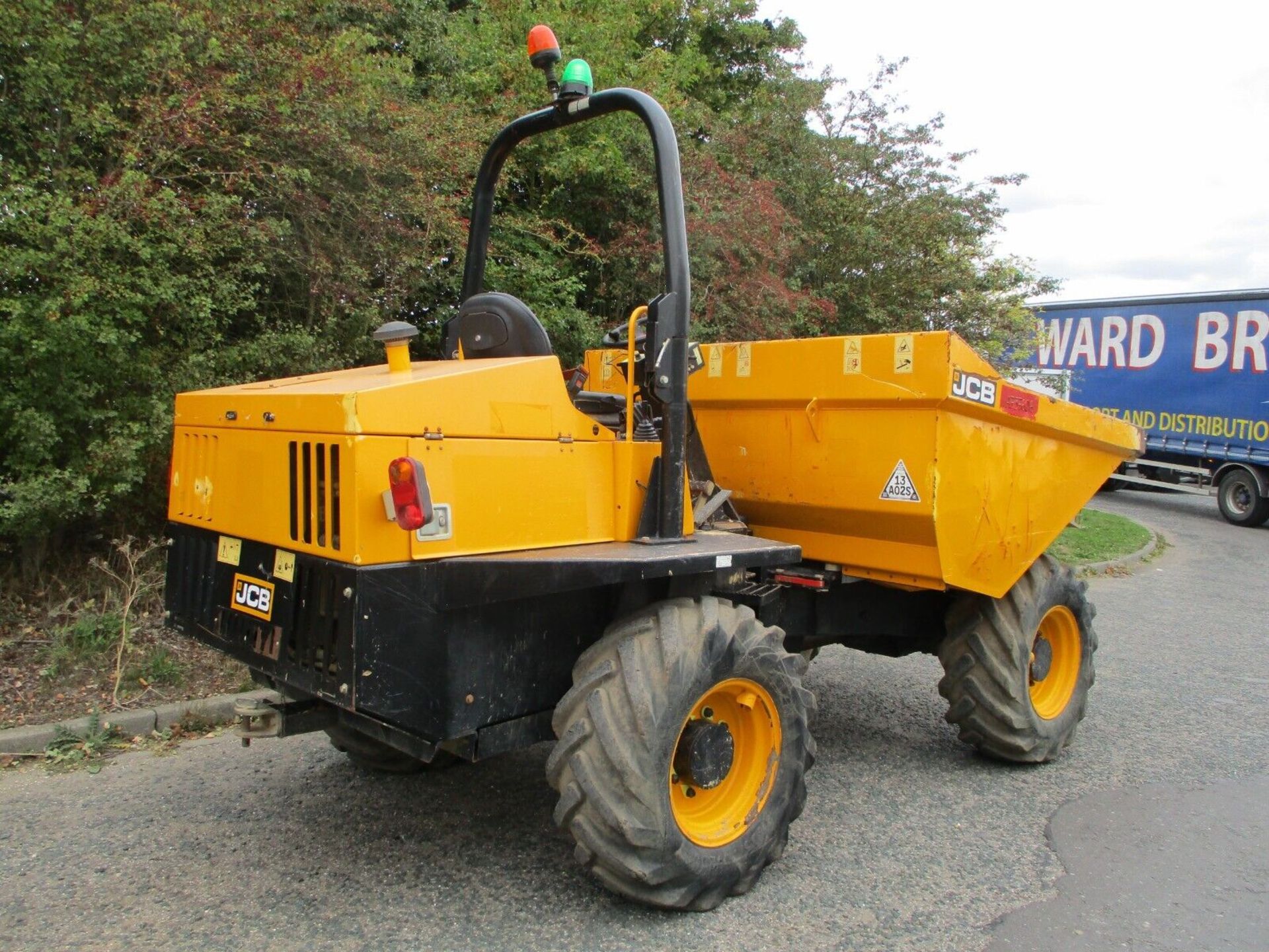 2016 JCB 6 ton dumper LOW hrs Barford Thwaites Benford terex JCB engine - Image 6 of 12