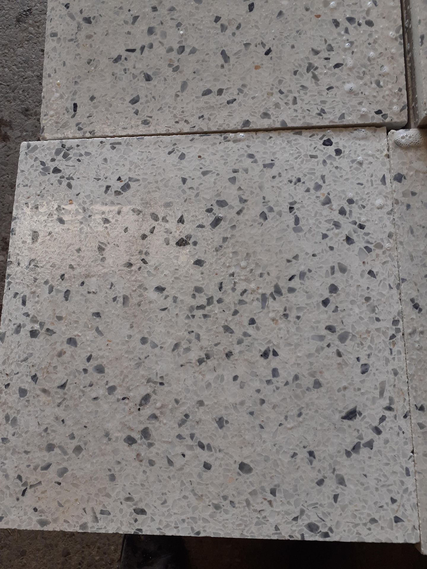 10 x pallets of brand new Quiligotti Terrazzo Commercial Tiles - T15185