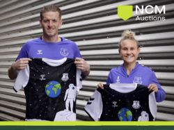 Signed Everton Football Club Women's Team Shirts with Certificates of Authenticity!