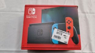 NINTENDO SWITCH CONSOLE RED/BLUE