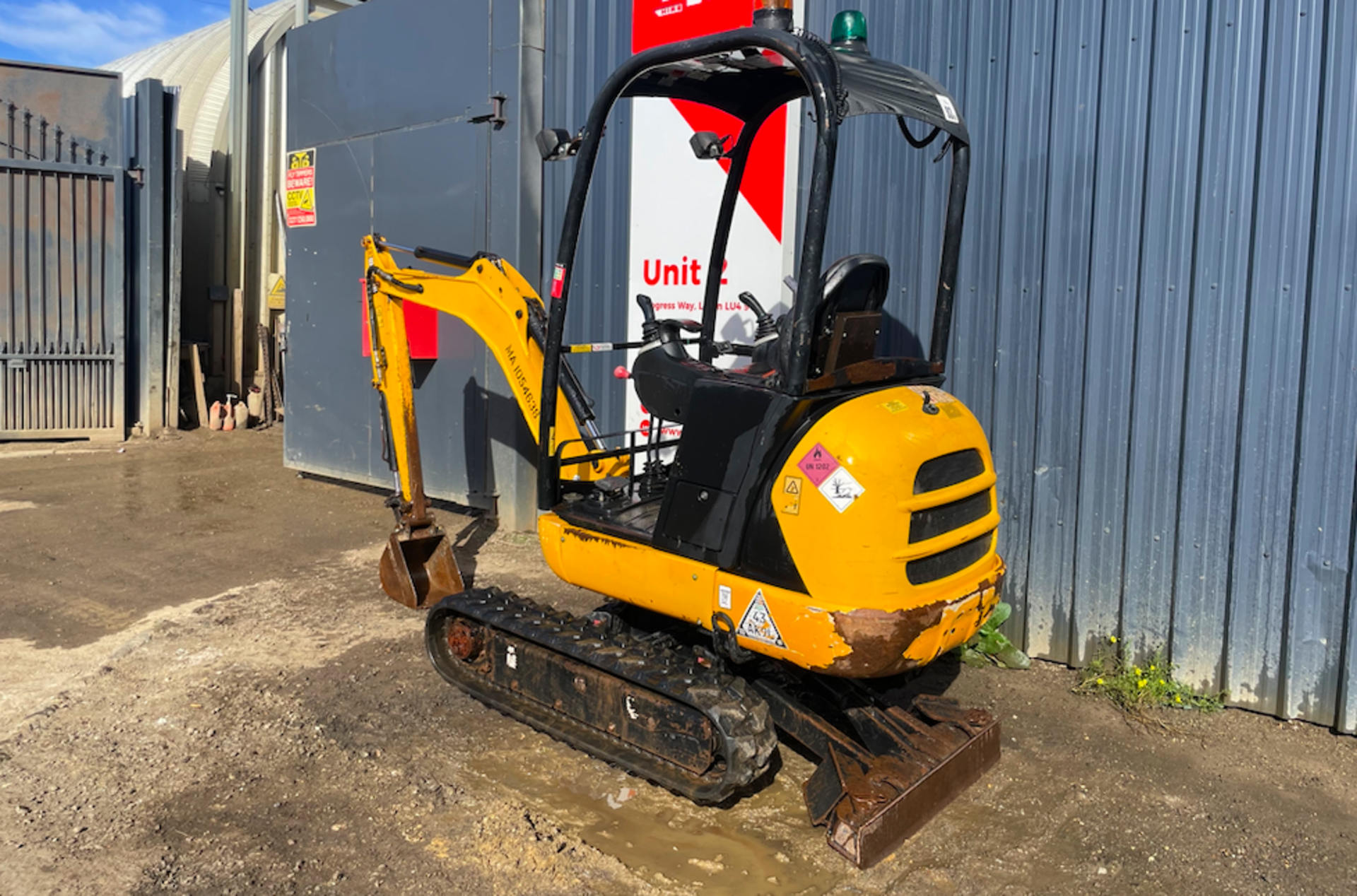 2014 JCB 8018 CTS Excavator - Image 4 of 4