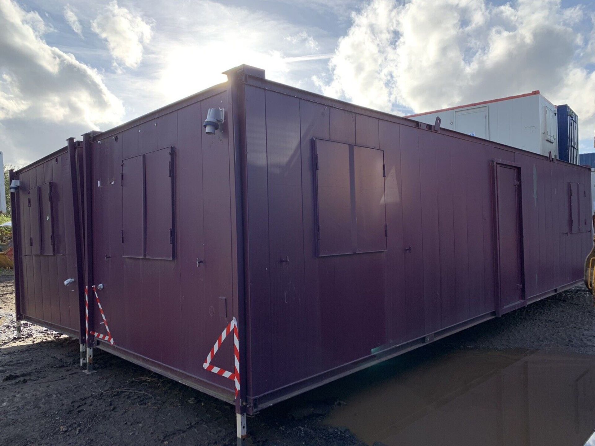 Portable Office Site Cabin Modular Building 32ft x 20ft Anti Vandal Steel - Image 3 of 8