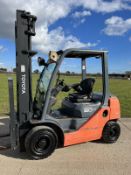 Toyota 2 Tonne Diesel Forklift - Low Hours