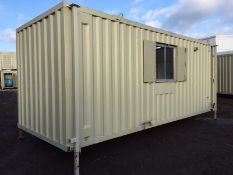 Site Welfare Unit / Office - Cabin Drying Room Canteen, Toilet, Generator (20ft)