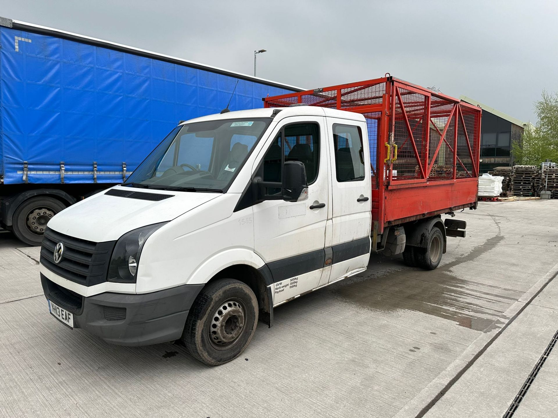 2013 Volkswagen Crafter (Ex Council Fleet Vehicle) Caged Tipper - Image 26 of 40