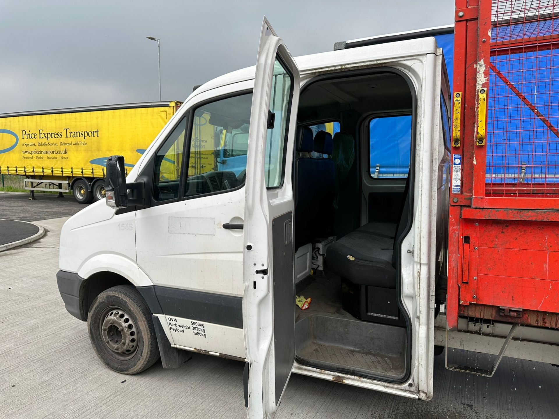 2013 Volkswagen Crafter (Ex Council Fleet Vehicle) Caged Tipper - Image 40 of 40