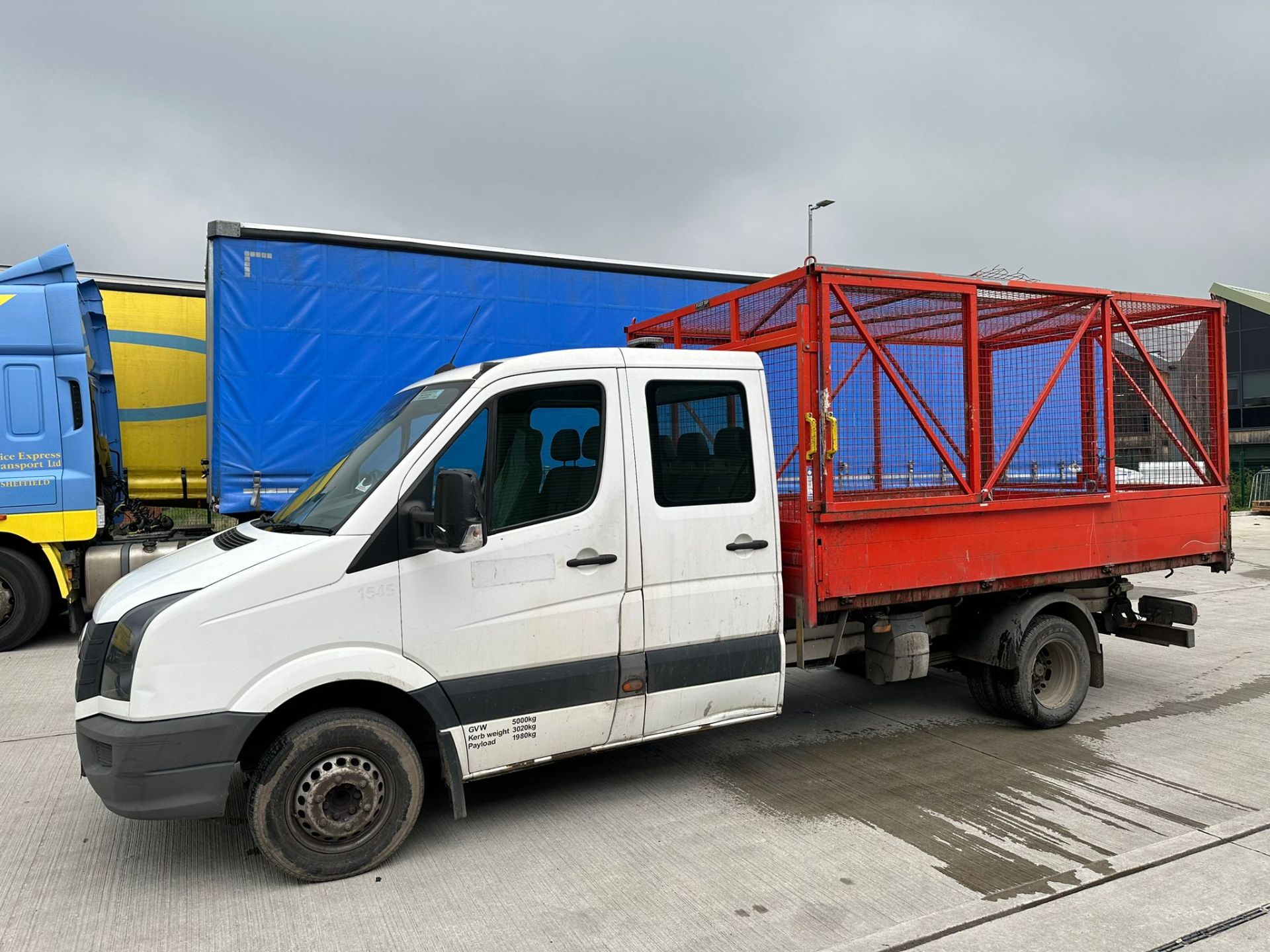 2013 Volkswagen Crafter (Ex Council Fleet Vehicle) Caged Tipper - Image 35 of 40