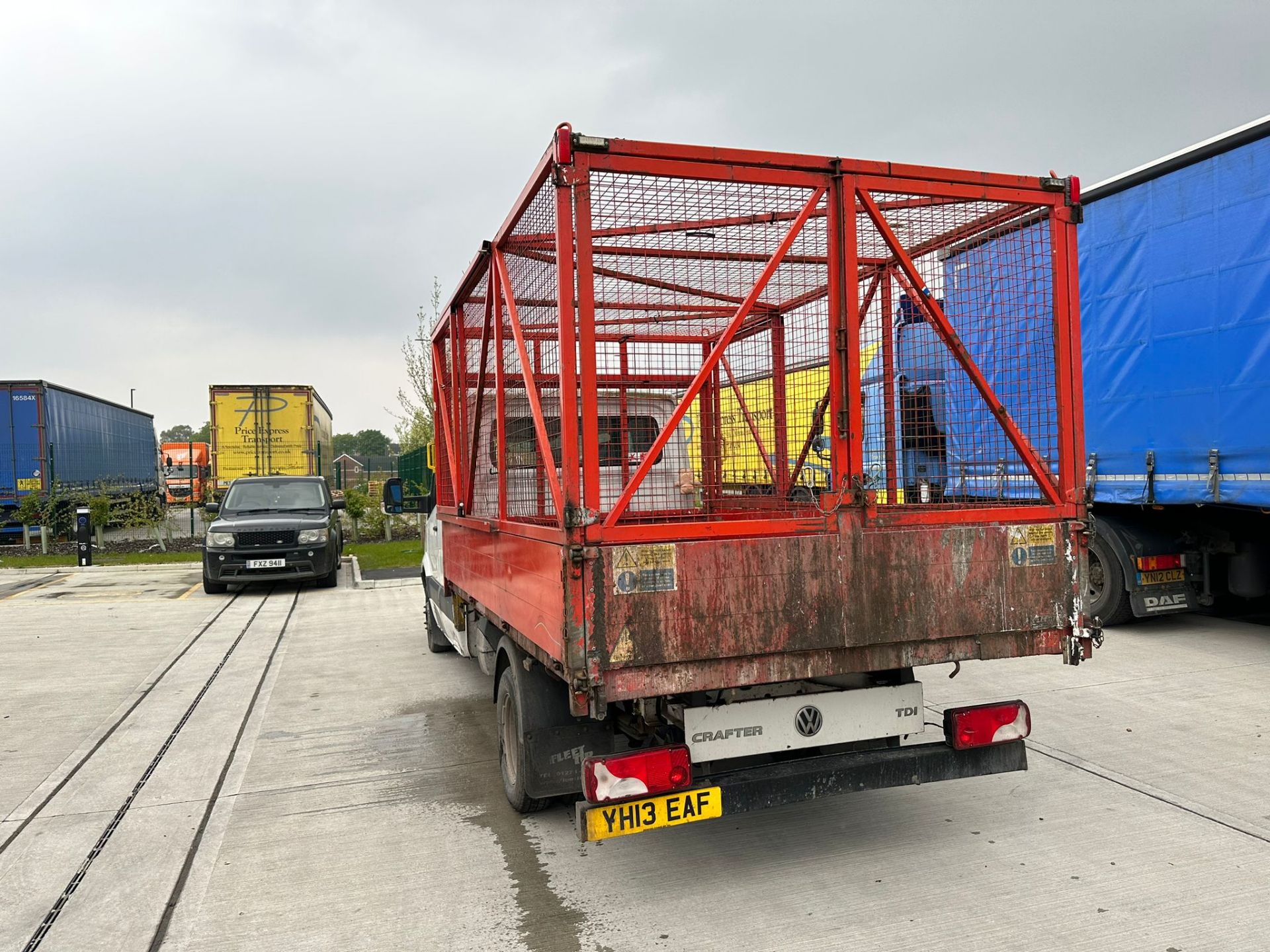 2013 Volkswagen Crafter (Ex Council Fleet Vehicle) Caged Tipper - Image 10 of 40