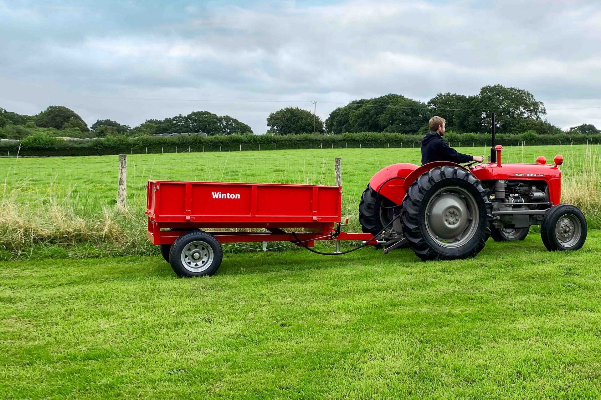 Winton 1.5tn Agricultural Tipping Trailer WTL15 - Image 2 of 4