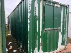 20ft site cabin container