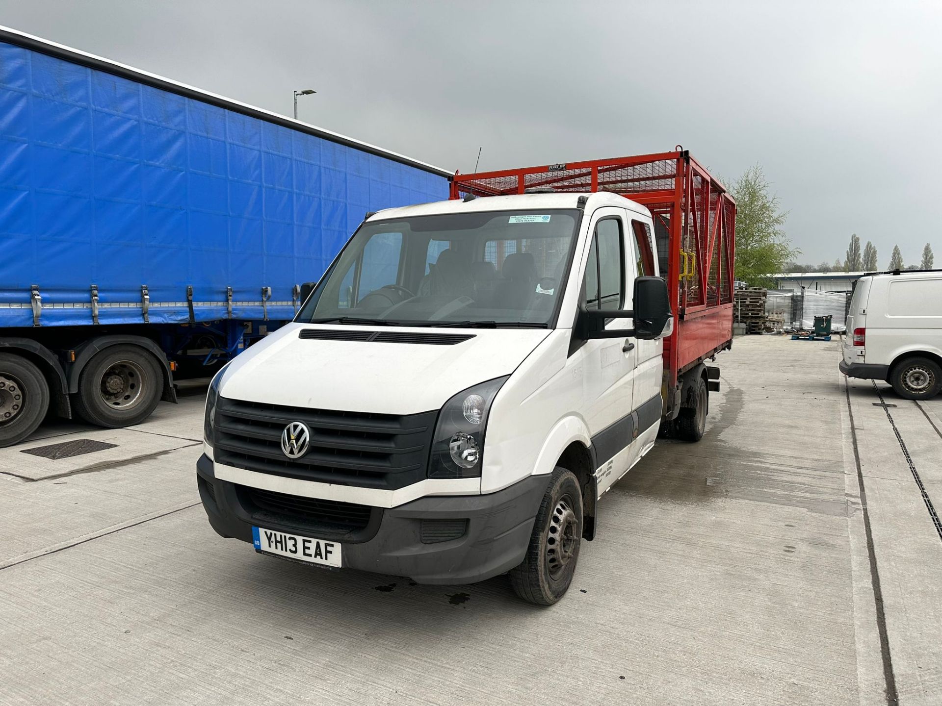 2013 Volkswagen Crafter (Ex Council Fleet Vehicle) Caged Tipper - Image 11 of 40