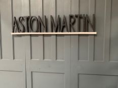 Wooden Large Aston Martin Shop Sign