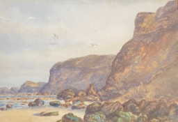 Watercolour, 'Costal View', unsigned.