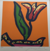 Tulip Gerry Baptist, Limited Edition Print Signed numbered and titled
